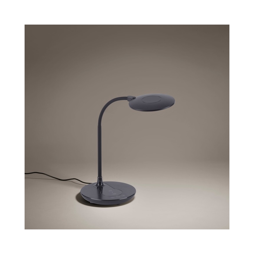 Leuchten Direkt 14416-18 - LED Hämardatav puutetundlik laualamp juhtmevaba laadimisega ASTRID LED/5W/230V 3000/4000/5500K + USB