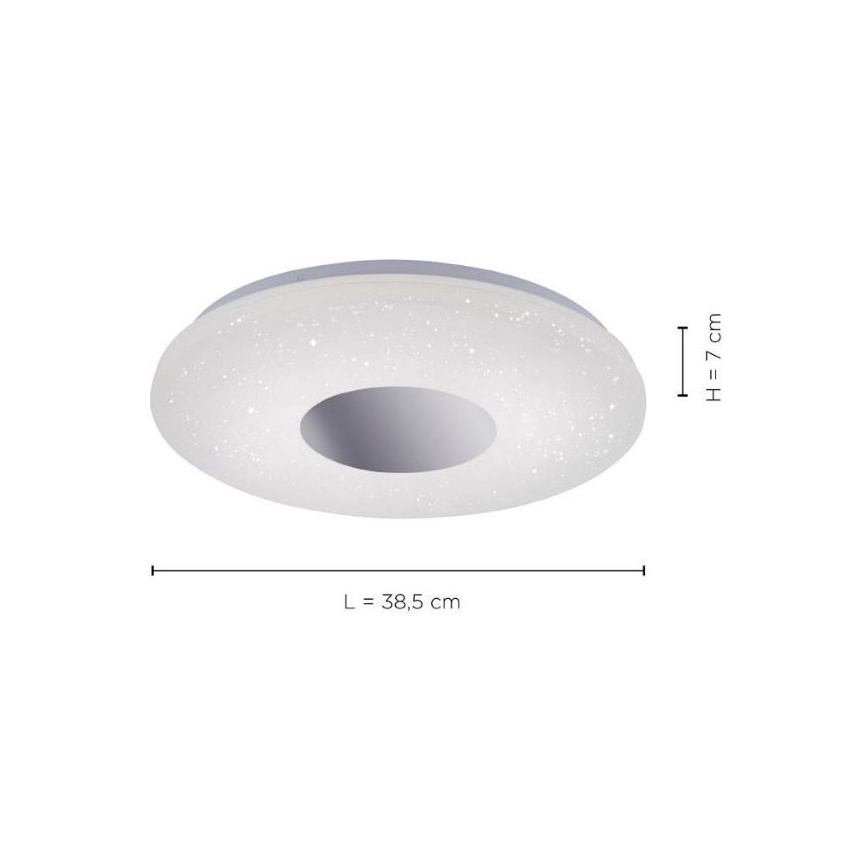 Leuchten Direkt 14422-17 - LED Vannitoa laevalgusti anduriga LAVINIA LED/18W/230V IP44