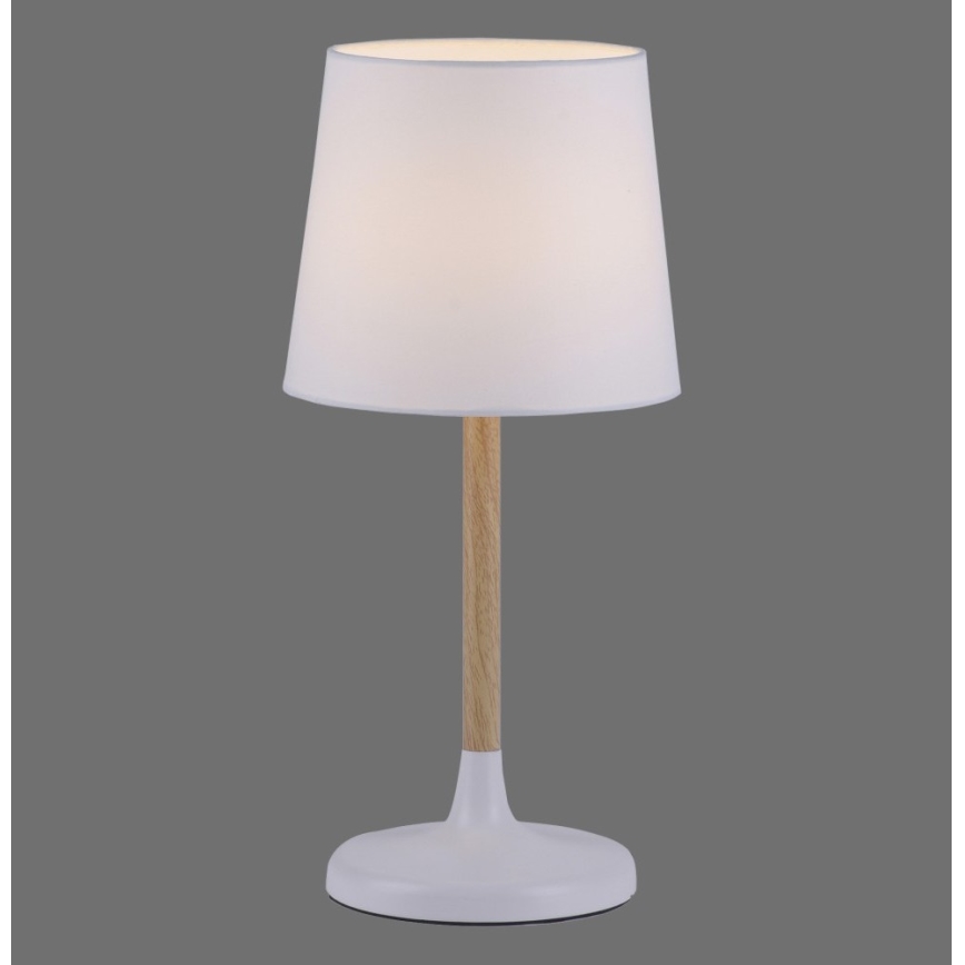Leuchten Direkt 14423-16 - Laualamp NIMA 1xE14/40W/230V valge