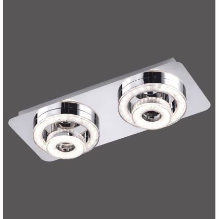 Leuchten Direkt 14521-17 - LED Laevalgusti TIM 2xLED/2,8W/230V + 2xLED/3,1W