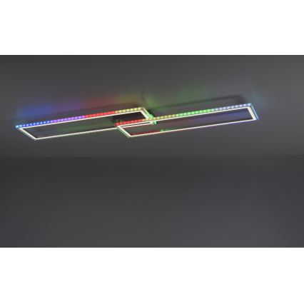 Leuchten Direkt 14635-55 - LED RGB Hämardatav laevalgusti FELIX 34,5W/230V + pult