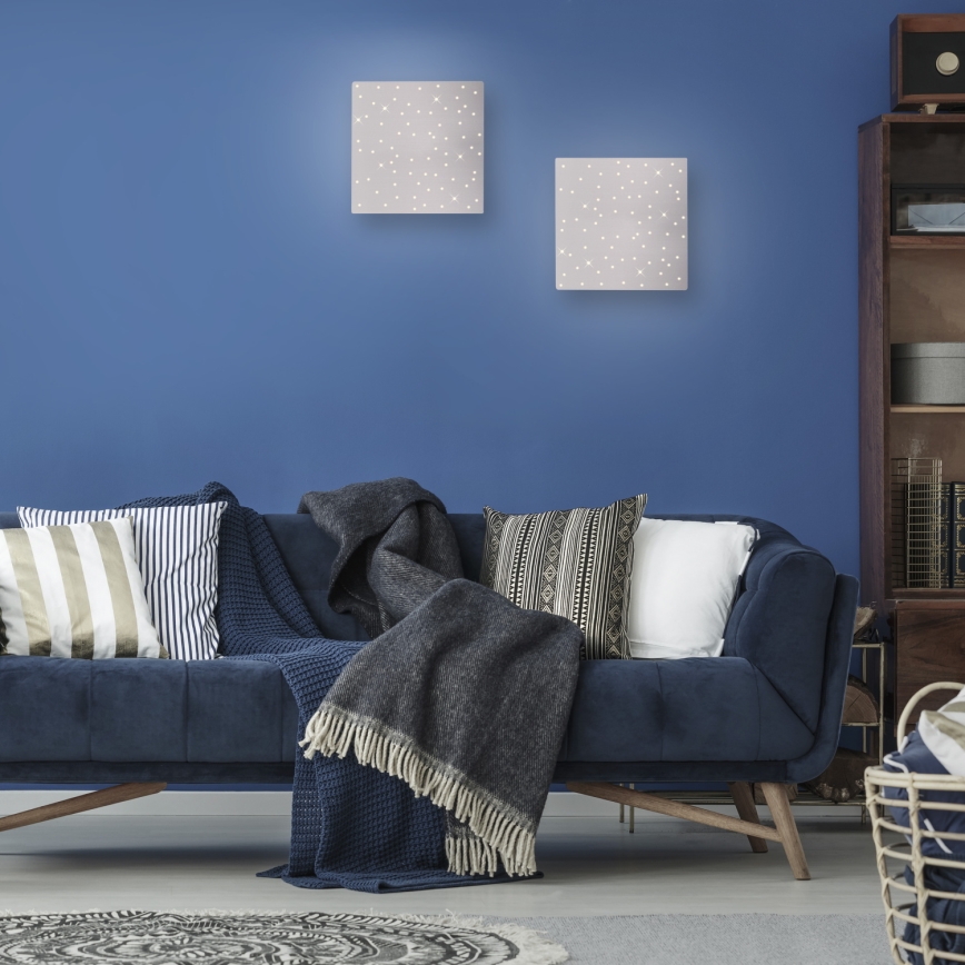 Leuchten Direkt 14670-55 - LED Hämardatav laevalgusti SPARKLE LED/12W/230V + Pult