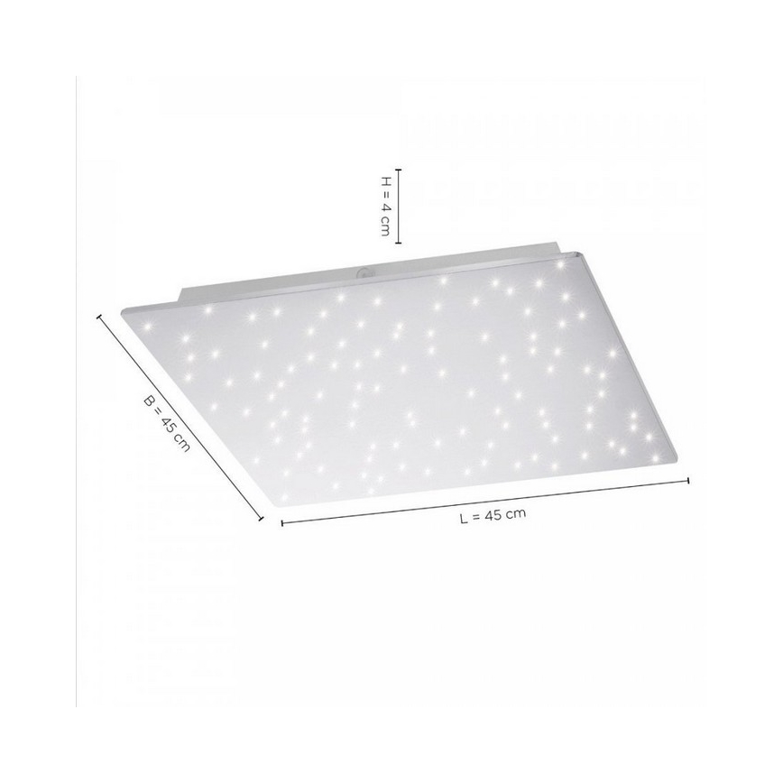 Leuchten Direkt 14671-55 - LED Hämardatav laevalgusti SPARKLE LED/18W/230V 2700-5000K + Pult