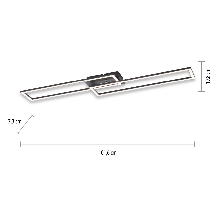Leuchten Direkt 14691-18 - LED Hämardatav laevalgusti IVEN LED/36W/230V