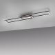 Leuchten Direkt 14696-18 - LED Hämardatav pinnale kinnitatav lühter ASMIN LED/45W/230V must
