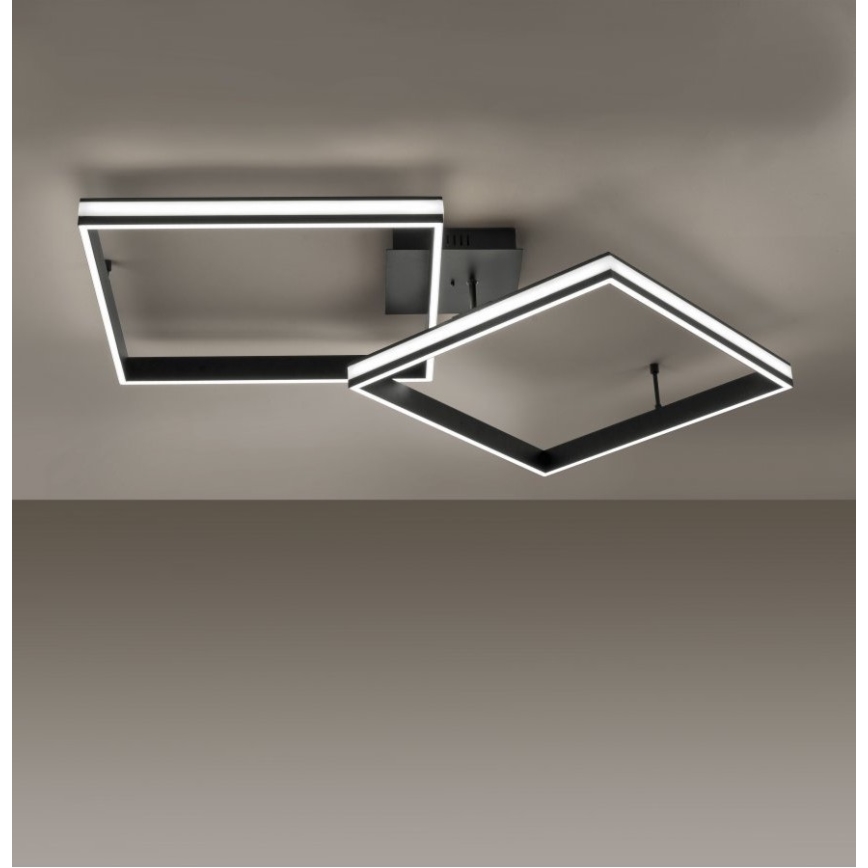 Leuchten Direkt 14700-18- LED Hämardatav pinnale paigaldatav lühter ELIS 2xLED/19W/230V+ Pult