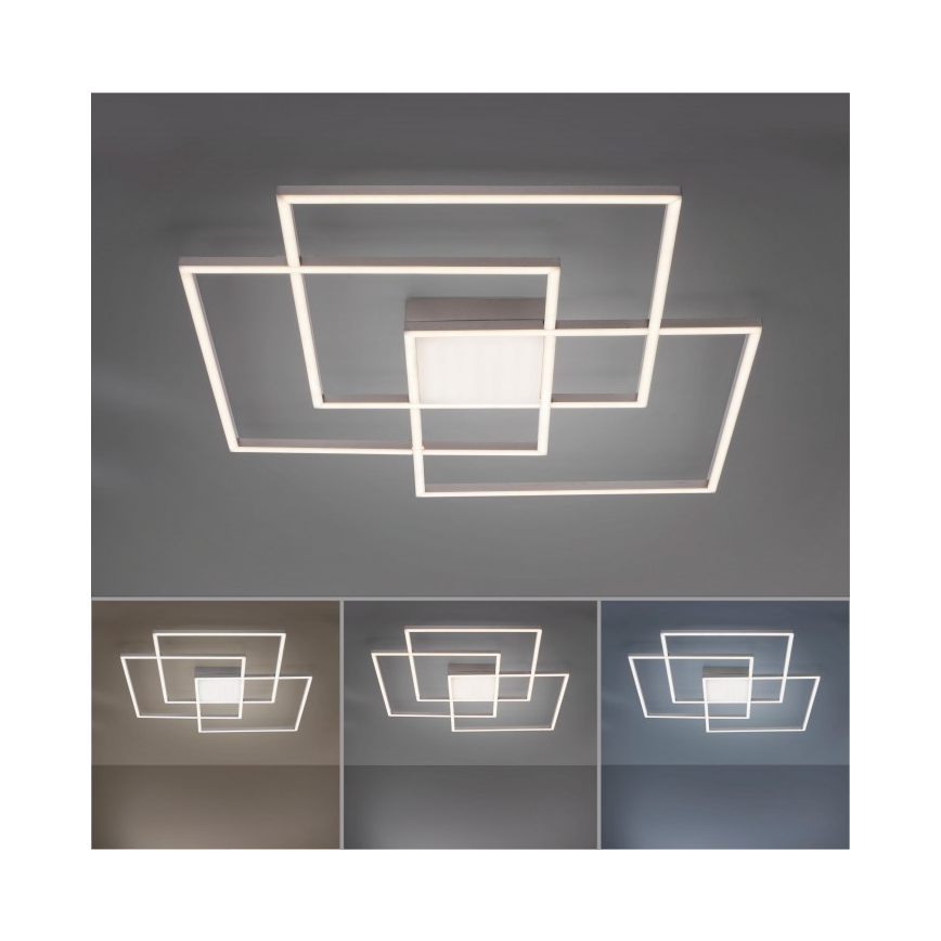 Leuchten Direkt 14713-55 - LED Hämardatav pinnale kinnitatav lühter ASMIN LED/45W/230V 3000-5000K + pult