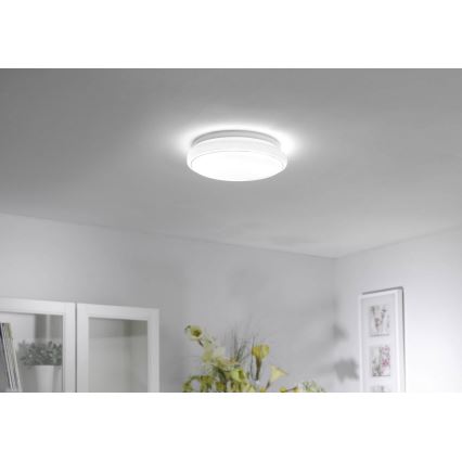 Leuchten Direkt 14742-16 - LED RGB Hämardatav laevalgusti JUPI LOLASMART LED/18W/230V Tuya 2700-5000K + Pult