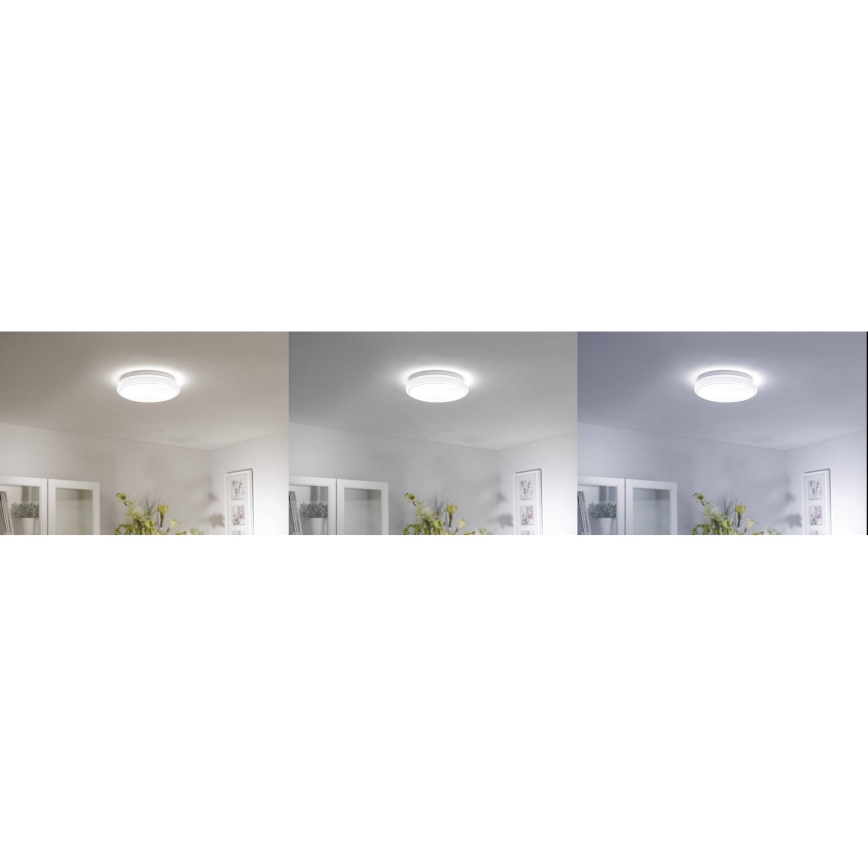 Leuchten Direkt 14742-16 - LED RGB Hämardatav laevalgusti JUPI LOLASMART LED/18W/230V Tuya 2700-5000K + Pult