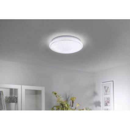 Leuchten Direkt 14743-16 - LED RGB Hämardatav laevalgusti JUPI LED/28W/230V Tuya 2700-5000K + Pult