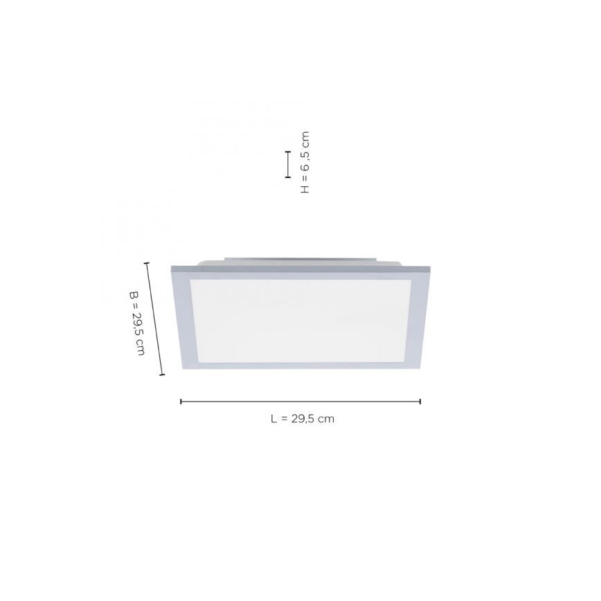 Leuchten Direkt 14750-21 - LED Laevalgusti FLAT LED/12W/230V
