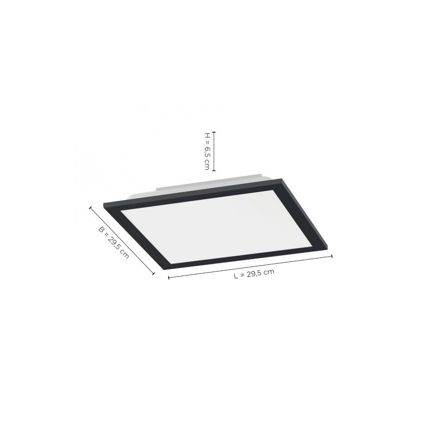 Leuchten Direkt 14754-18- LED Hämardatav laevalgusti FLAT LED/20W/230V 2700K-5000K + Pult