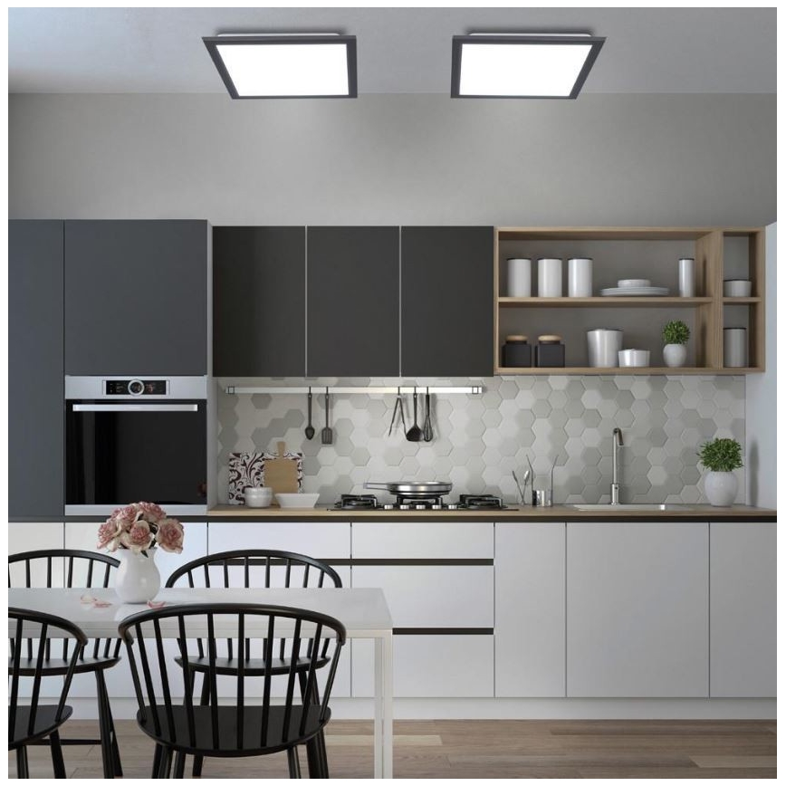 Leuchten Direkt 14755-18 - LED Hämardatav laevalgusti FLAT LED/28W/230V 2700-5000 + Pult