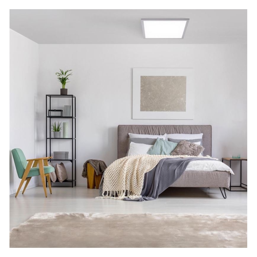 Leuchten Direkt 14755-21- LED Hämardatav laevalgusti FLAT LED/28W/230V 2700-5000K + pult