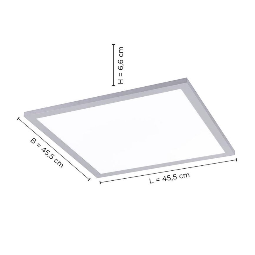 Leuchten Direkt 14755-21- LED Hämardatav laevalgusti FLAT LED/28W/230V 2700-5000K + pult