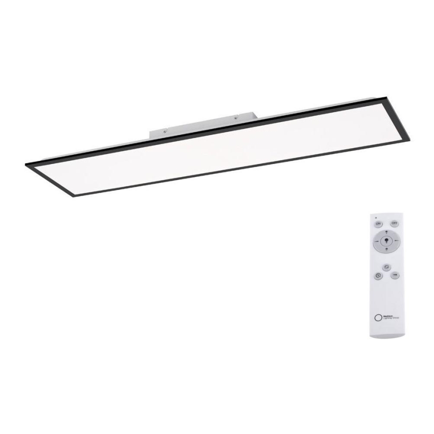 Leuchten Direkt 14757-18 - LED Hämardatav pinnale paigaldatav paneel FLAT LED/36W/230V 2700-5000K must + pult