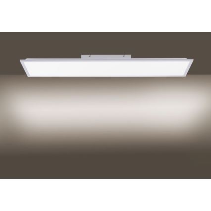 Leuchten Direkt 14757-21- LED Hämardatav pinnale paigaldatav paneel FLAT LED/36W/230V 2700-5000K hõbe + pult