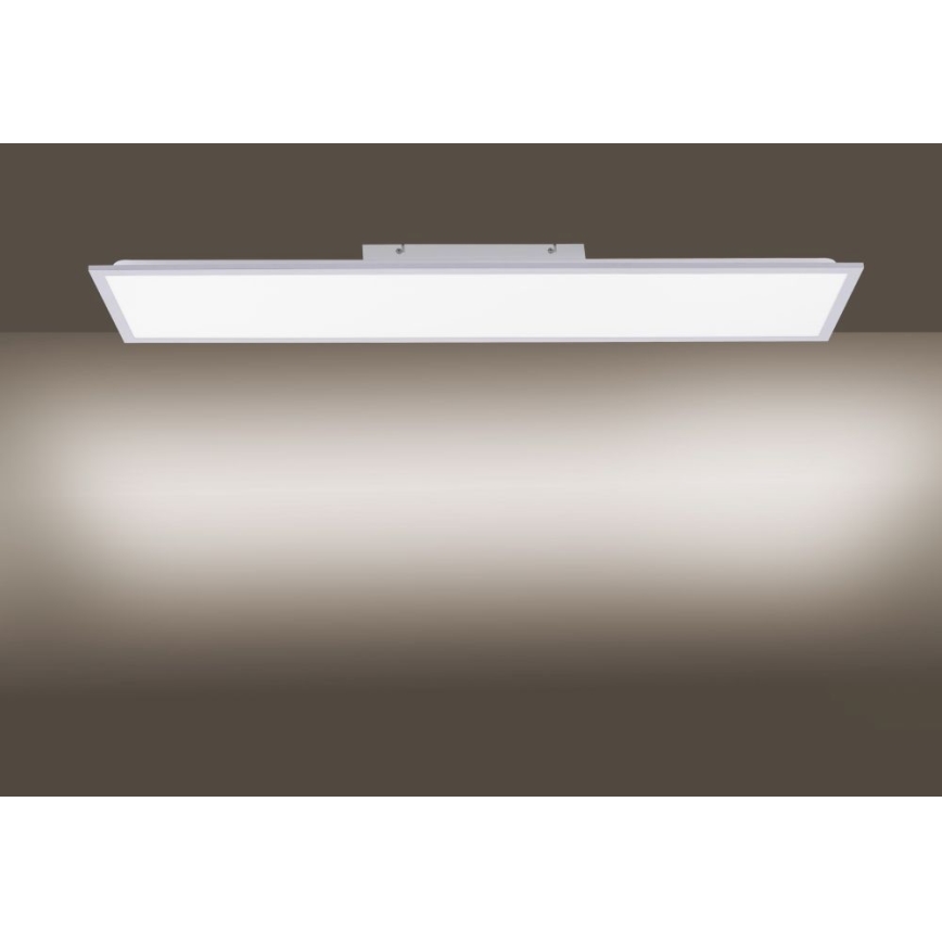 Leuchten Direkt 14757-21- LED Hämardatav pinnale paigaldatav paneel FLAT LED/36W/230V 2700-5000K hõbe + pult