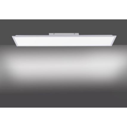 Leuchten Direkt 14757-21- LED Hämardatav pinnale paigaldatav paneel FLAT LED/36W/230V 2700-5000K hõbe + pult