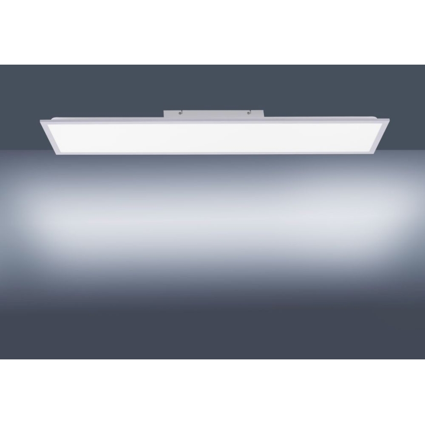 Leuchten Direkt 14757-21- LED Hämardatav pinnale paigaldatav paneel FLAT LED/36W/230V 2700-5000K hõbe + pult
