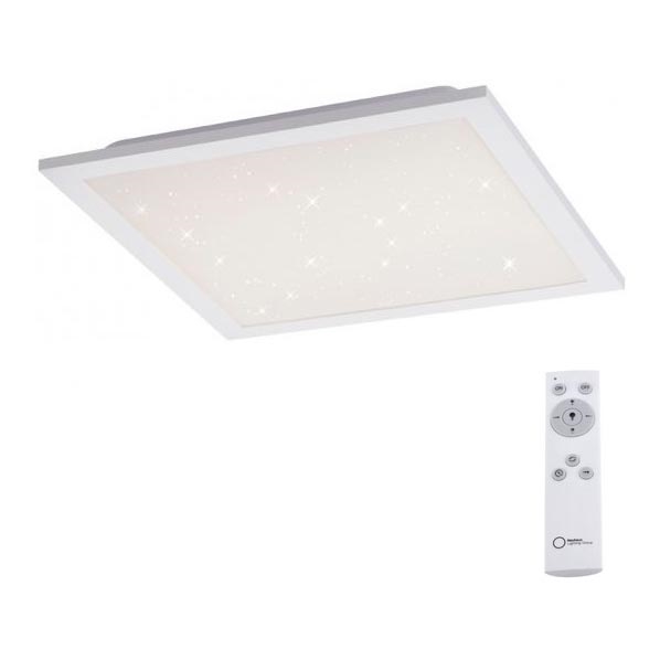 Leuchten Direkt 14760-16 - LED Hämardatav laevalgusti STARRYFLAT LED/20W/230V 2700-5000K + Pult