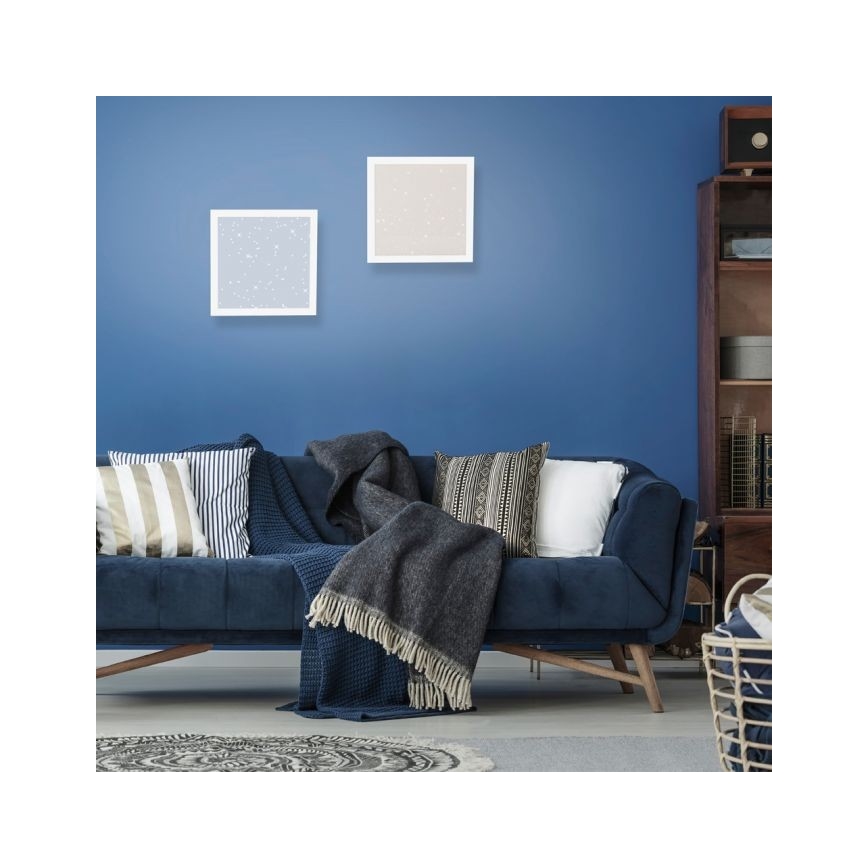 Leuchten Direkt 14760-16 - LED Hämardatav laevalgusti STARRYFLAT LED/20W/230V 2700-5000K + Pult
