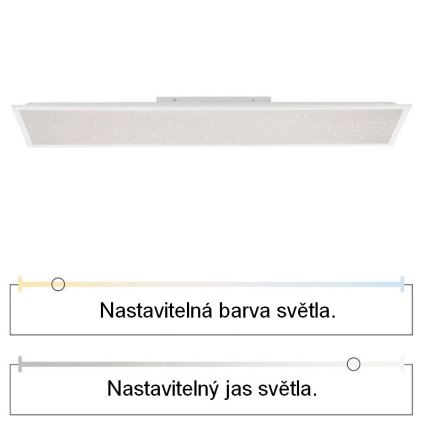 Leuchten Direkt 14762-16 - LED Hämardatav valgusti STARRYFLAT LED/36W/230V + pult