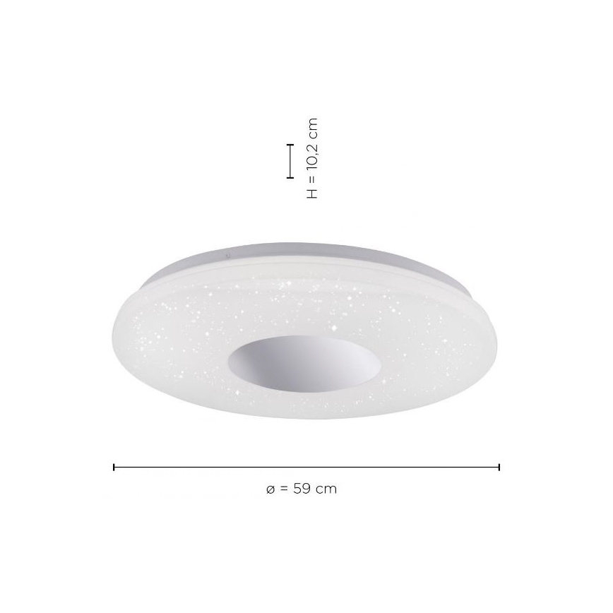 Leuchten Direkt 14822-17 - LED Vannitoa laevalgusti anduriga LAVINIA LED/40W/230V IP44