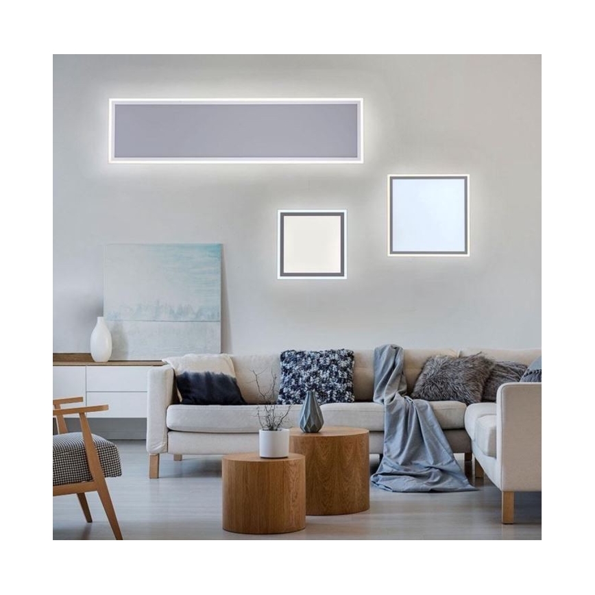 Leuchten Direkt 14852-16 - LED Hämardatav pinnale paigaldatav paneel EDGING LED/51,5W/230V + Pult