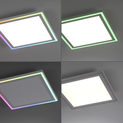 Leuchten Direkt 14900-16 - RGB LED Hämardatav laevalgusti EDGING LED/24W/230V + kaugjuhtimispult