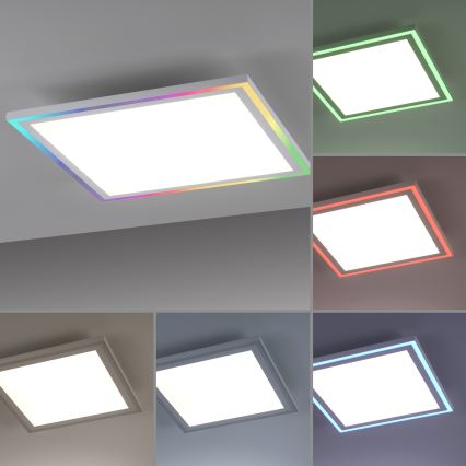 Leuchten Direkt 14900-16 - RGB LED Hämardatav laevalgusti EDGING LED/24W/230V + kaugjuhtimispult