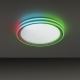 Leuchten Direkt 15154-16-LED RGB Hämardatav laevalgusti EDGING LED/39W/230V+kaugjuhtimispult