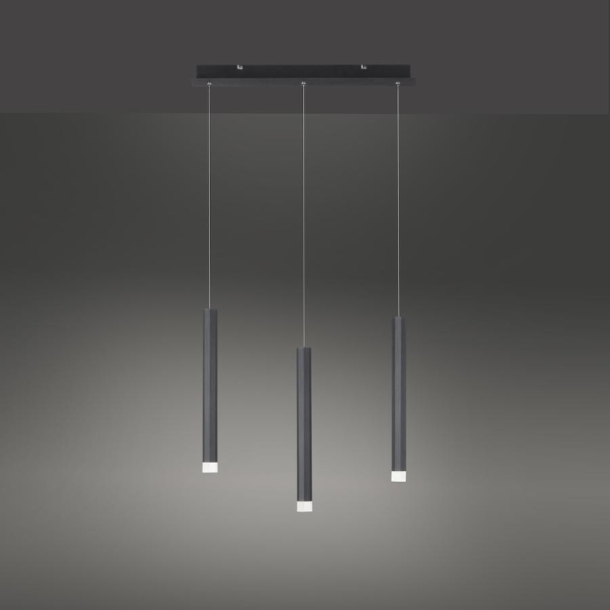 Leuchten Direkt 15203-18 - LED Lühter 3xLED/4,8W/230V must
