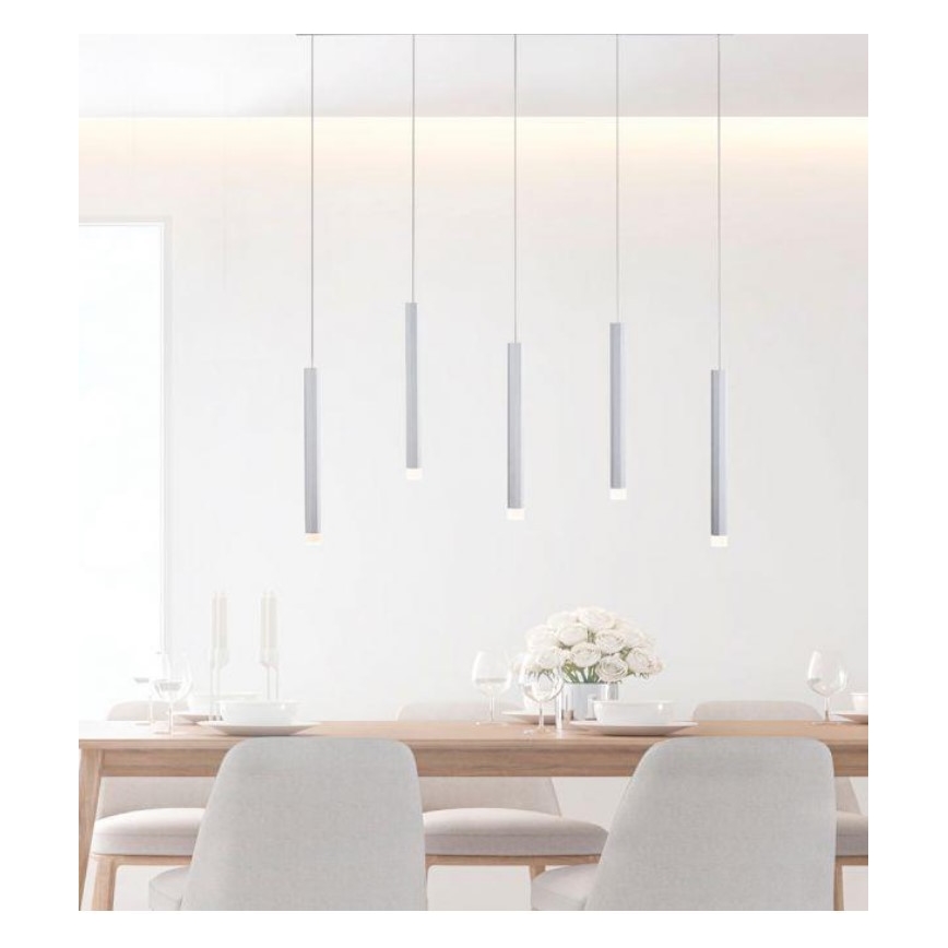 Leuchten Direkt 15205-95 - LED Lühter BRUNO 5xLED/4,8W/230V