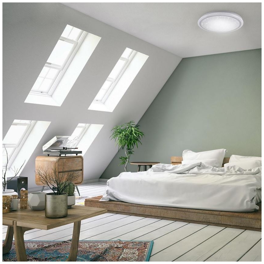 Leuchten Direkt 15220-16 - LED RGB Hämardatav laevalgusti LUISA LED/28W/230V + Pult