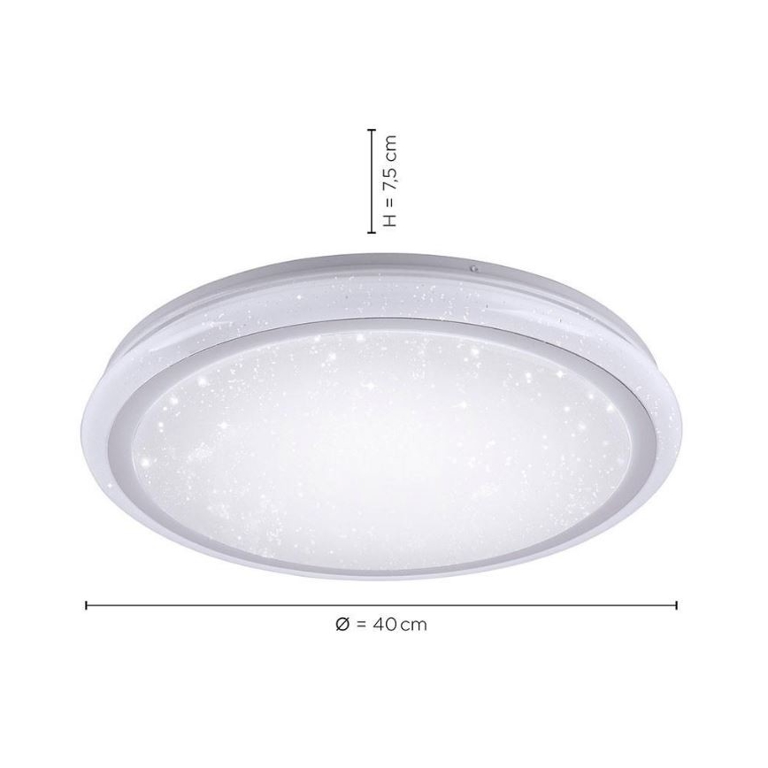 Leuchten Direkt 15220-16 - LED RGB Hämardatav laevalgusti LUISA LED/28W/230V + Pult