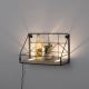 Leuchten Direkt 15276-18 - Shelf koos LED valgustusega BOARD 2xLED/1,75W/230V 30 cm eukalüpt