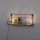 Leuchten Direkt 15277-18 - Shelf koos LED valgustusega BOARD 2xLED/1,75W/230V 45 cm eukalüpt