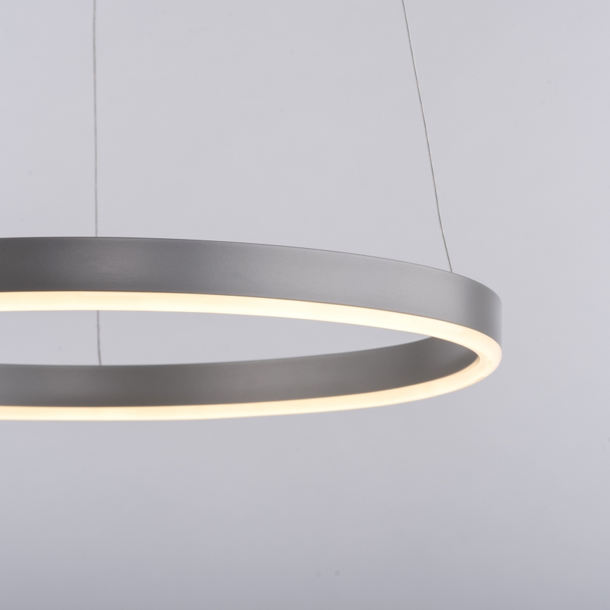 Leuchten Direkt 15393-95 - LED Hämardatav lühter RITUS LED/20W/230V matt kroom