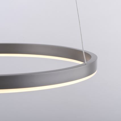 Leuchten Direkt 15393-95 - LED Hämardatav lühter RITUS LED/20W/230V matt kroom