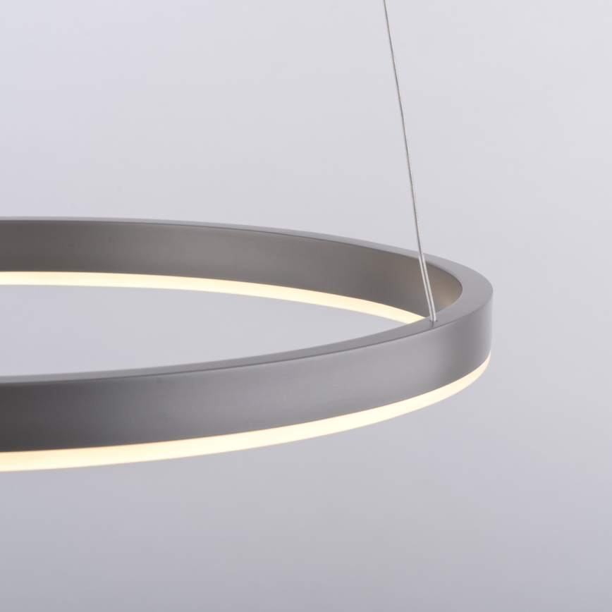 Leuchten Direkt 15393-95 - LED Hämardatav lühter RITUS LED/20W/230V matt kroom