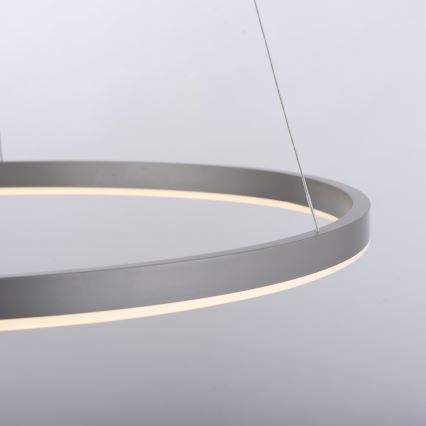 Leuchten Direkt 15394-95 - LED Hämardatav lühter RITUS LED/30W/230V matt kroom