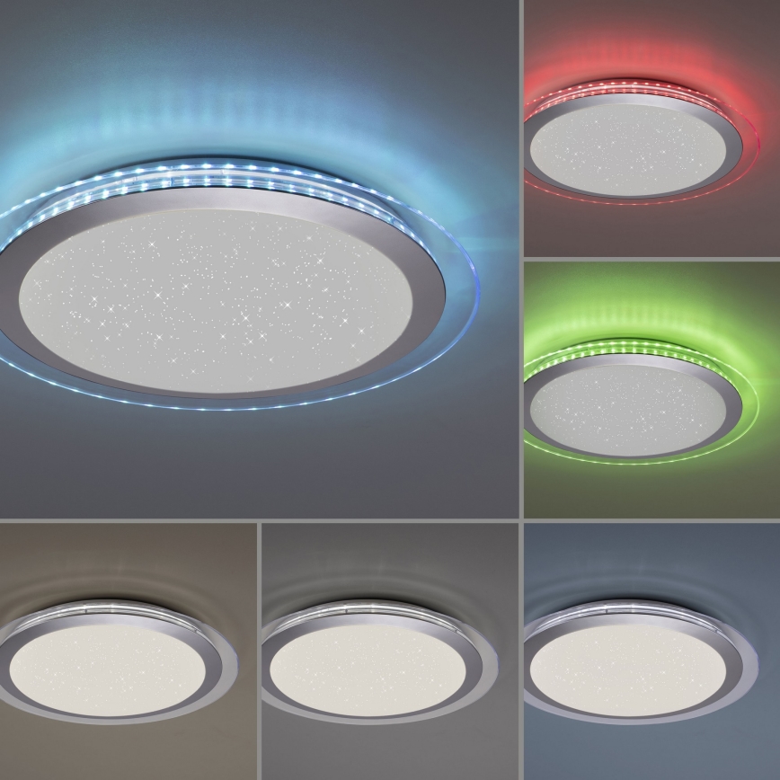 Leuchten Direkt 15411-21- LED RGB Hämardatav laevalgusti CYBA LED/26W/230V+ kaugjuhtimispult