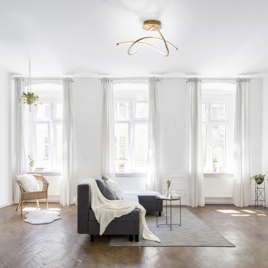 Leuchten Direkt 15441-12 - LED Pinnale kinnitatav lühter VIOLETTA LED/26W/230V