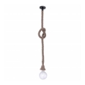 Leuchten Direkt 15481-18 - Lühter ROPE 1xE27/60W/230V