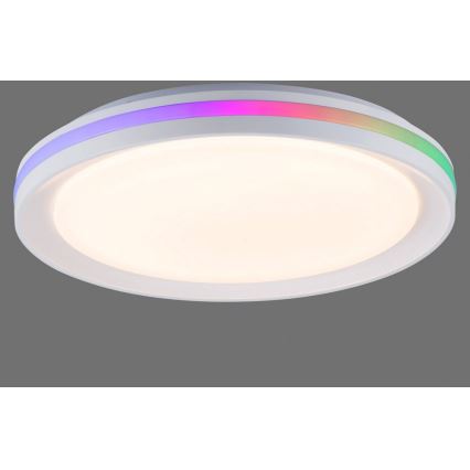 Leuchten Direkt 15544-16 - LED RGB Hämardatav laevalgusti RIBBON LED/15W/230V+kaugjuhtimispult