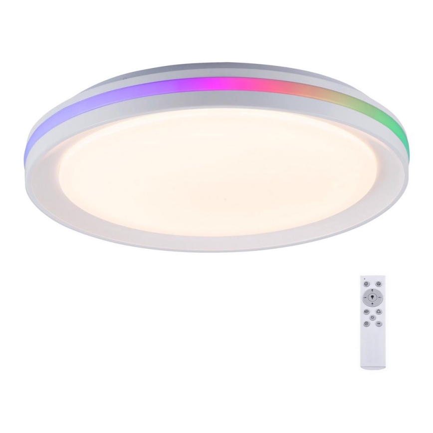 Leuchten Direkt 15544-16 - LED RGB Hämardatav laevalgusti RIBBON LED/15W/230V+kaugjuhtimispult