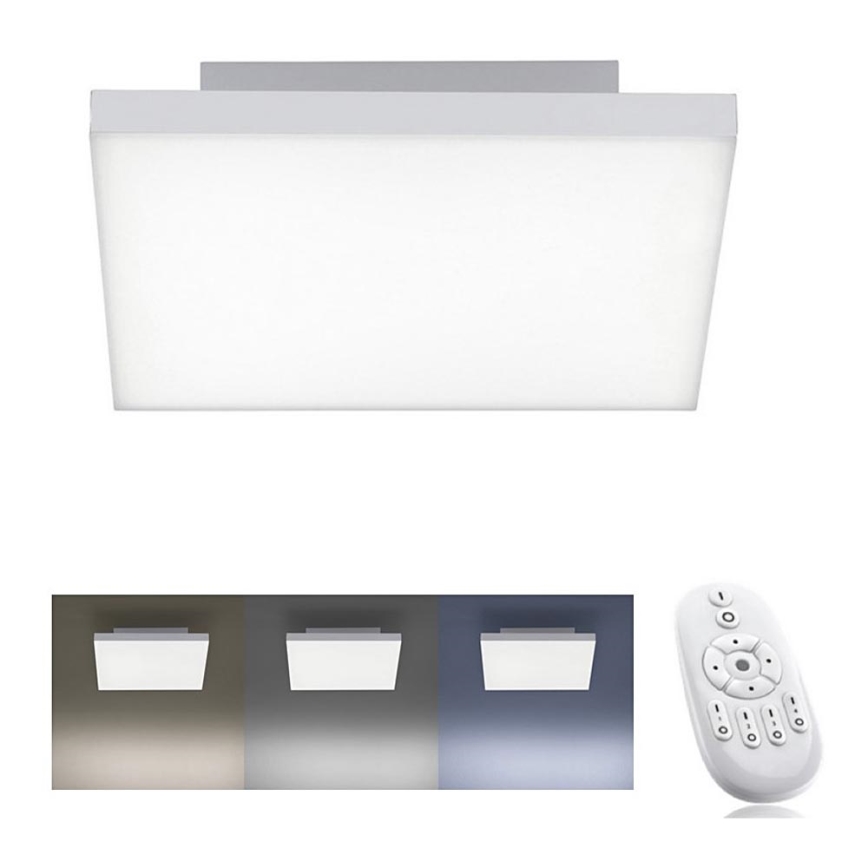 Leuchten Direkt 15550-16 - LED Hämardatav laevalgusti CANVAS LED/17W/230V + Pult