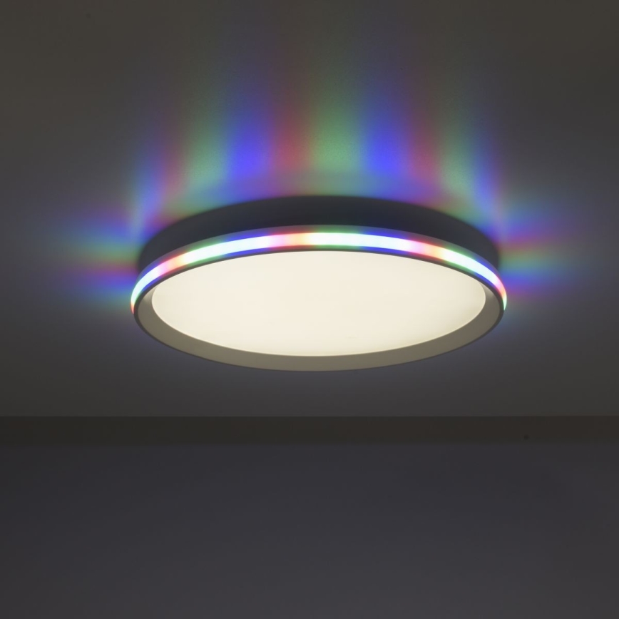 Leuchten Direkt 15555-16-LED RGBW Hämardatav laevalgusti GALACTICA LED/28W/230V 2700-5000K + Pult