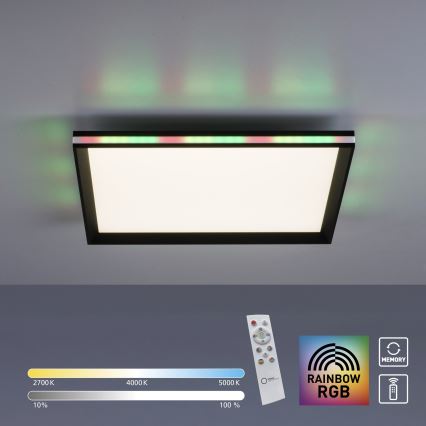 Leuchten Direkt 15556-18 - RGBW Hämardatav laevalgusti GALACTICA LED/32W/230V 2700-5000K + kaugjuhtimispult